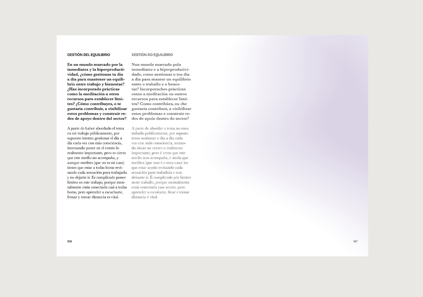 Páginas interiores del libro